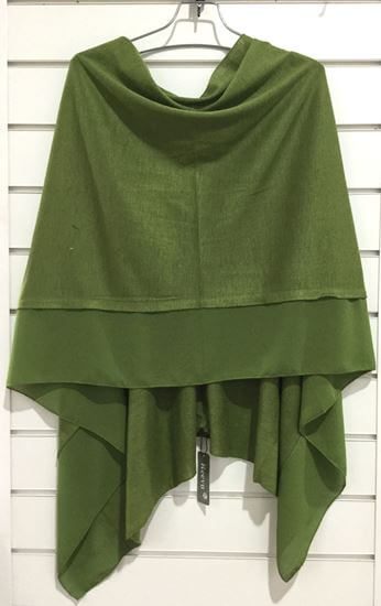 Chiffon Edged 3 in 1 Ladies Poncho