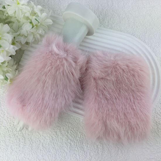 Fluffy Fingerless Mittens