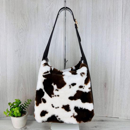 Cow Print Bag
