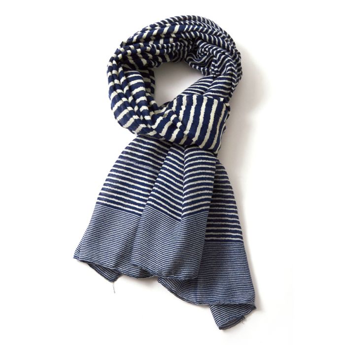 Cross Stripe Scarf