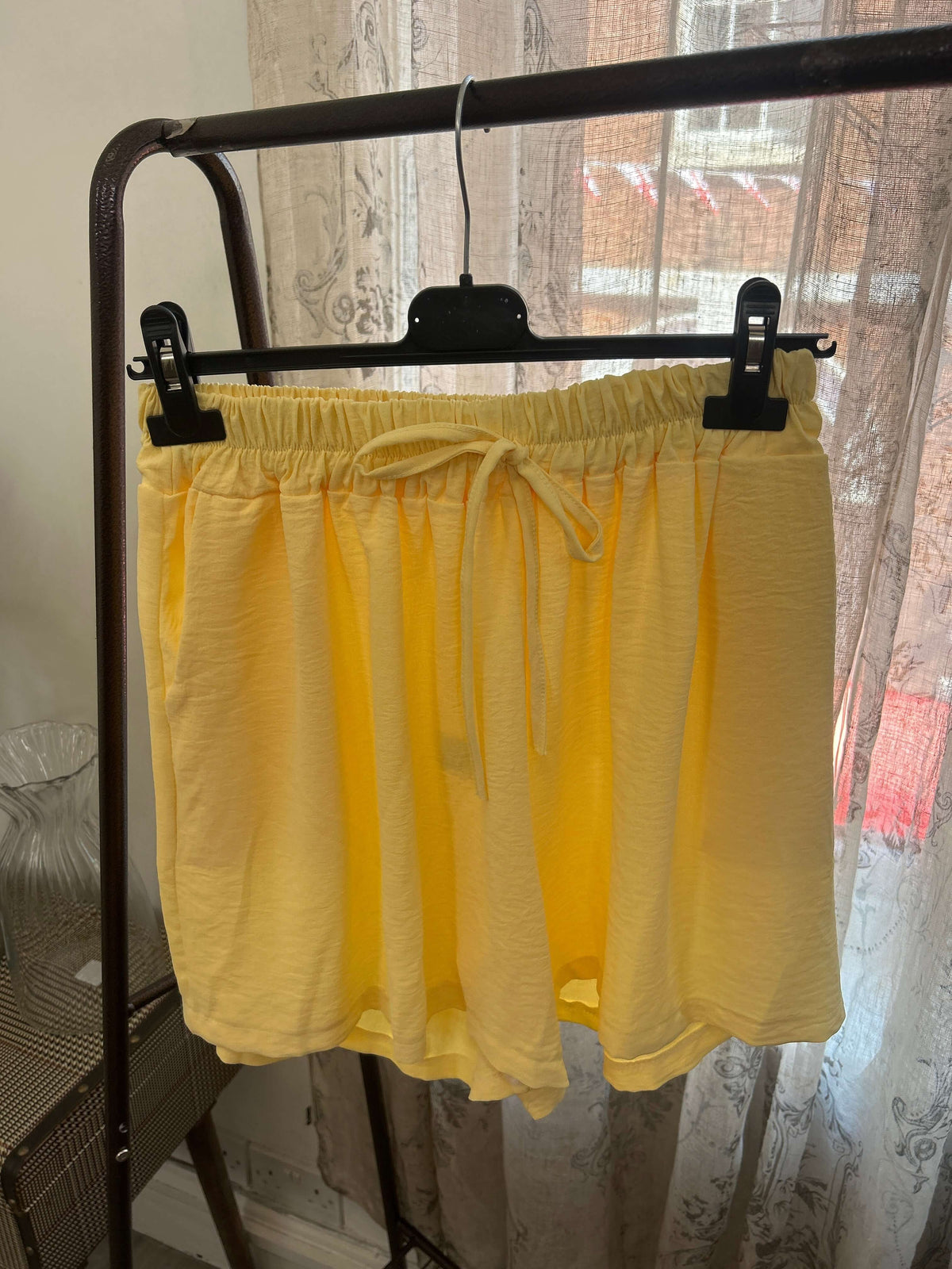 Plain Elegant Floaty Shorts