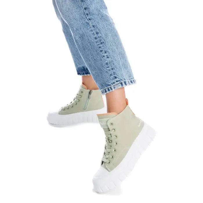 Refresh Sage Chunky High Top Trainers