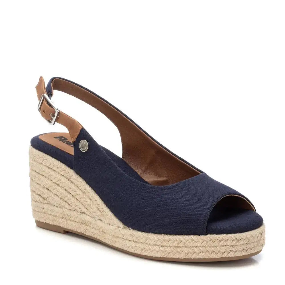 Refresh - Navy Canvas Ladies Sandals