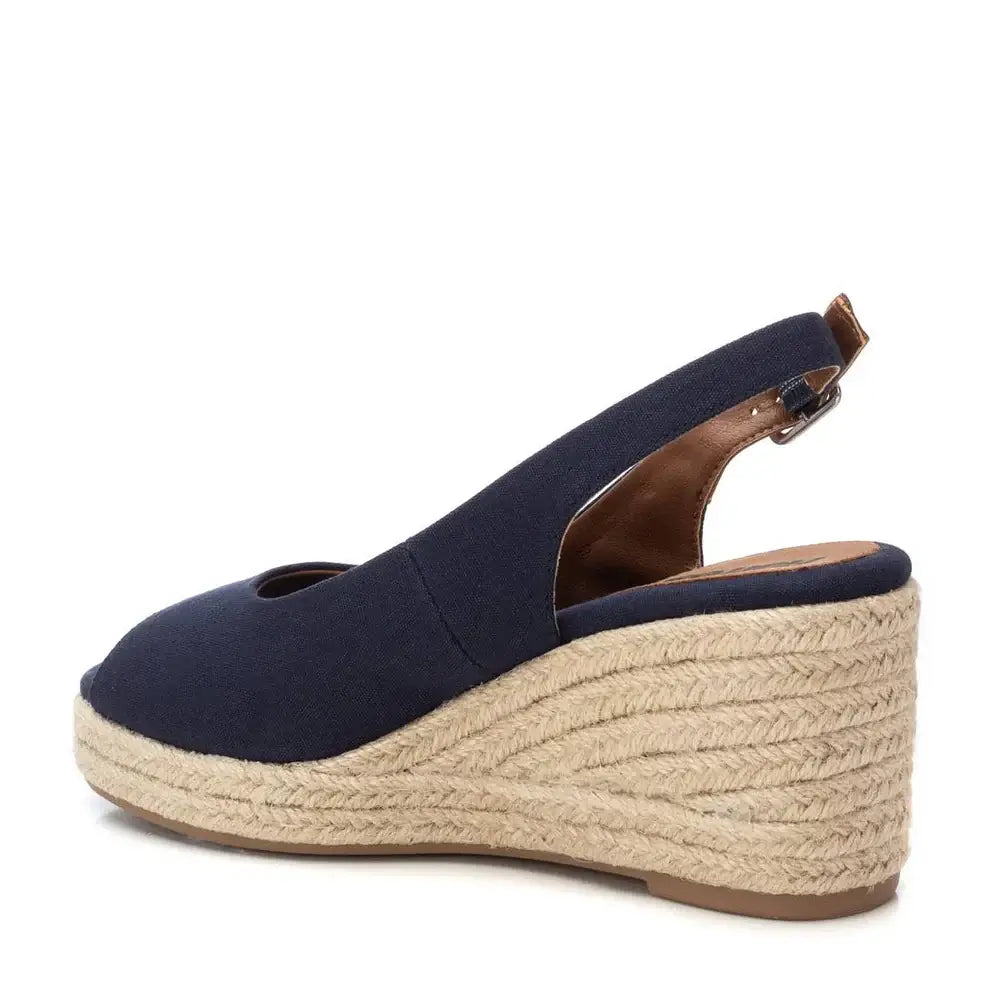 Refresh - Navy Canvas Ladies Sandals