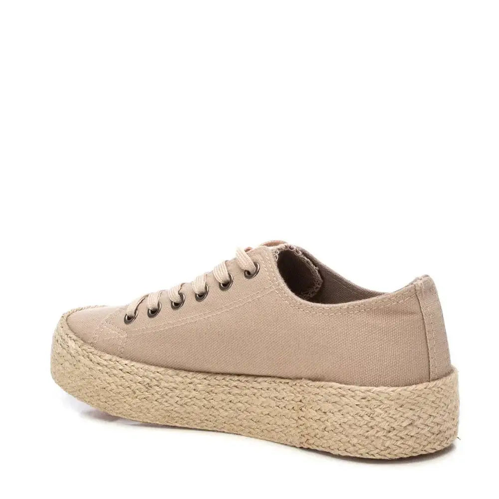 Refresh - Taupe Canvas Ladies Shoes