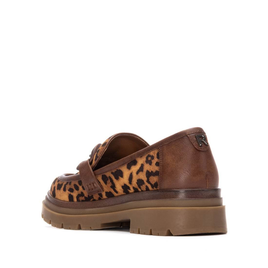 Refresh - Leopard Faux Leather Chunky Loafer