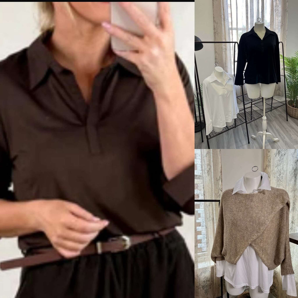 Helena Stretch Jersey Shirt