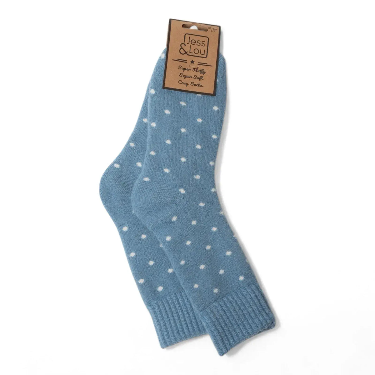 Jess & Lou Dots Ribbed Socks