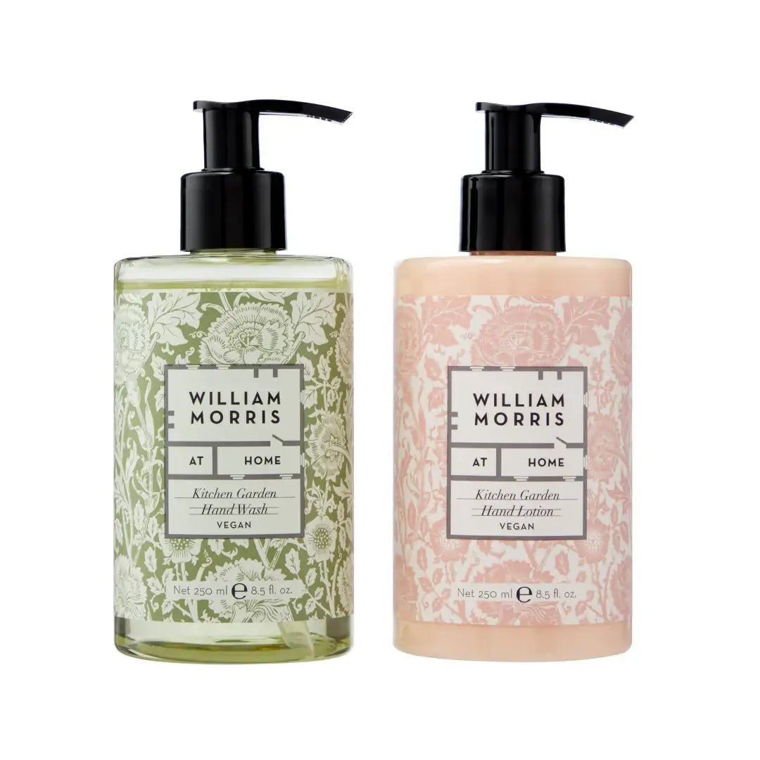 William Morris Kitchen Garden - Hand Wash & Lotion Set