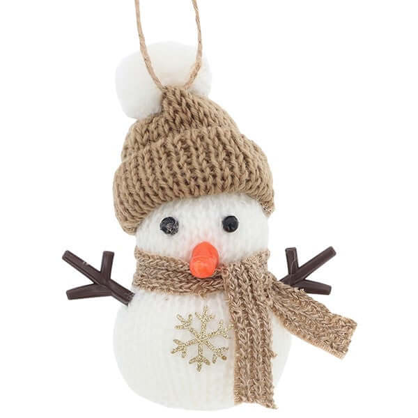 Snowflake Snowman Hanging