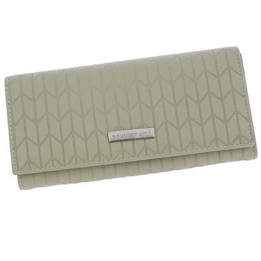 Embossed Modern Purse Large Sage