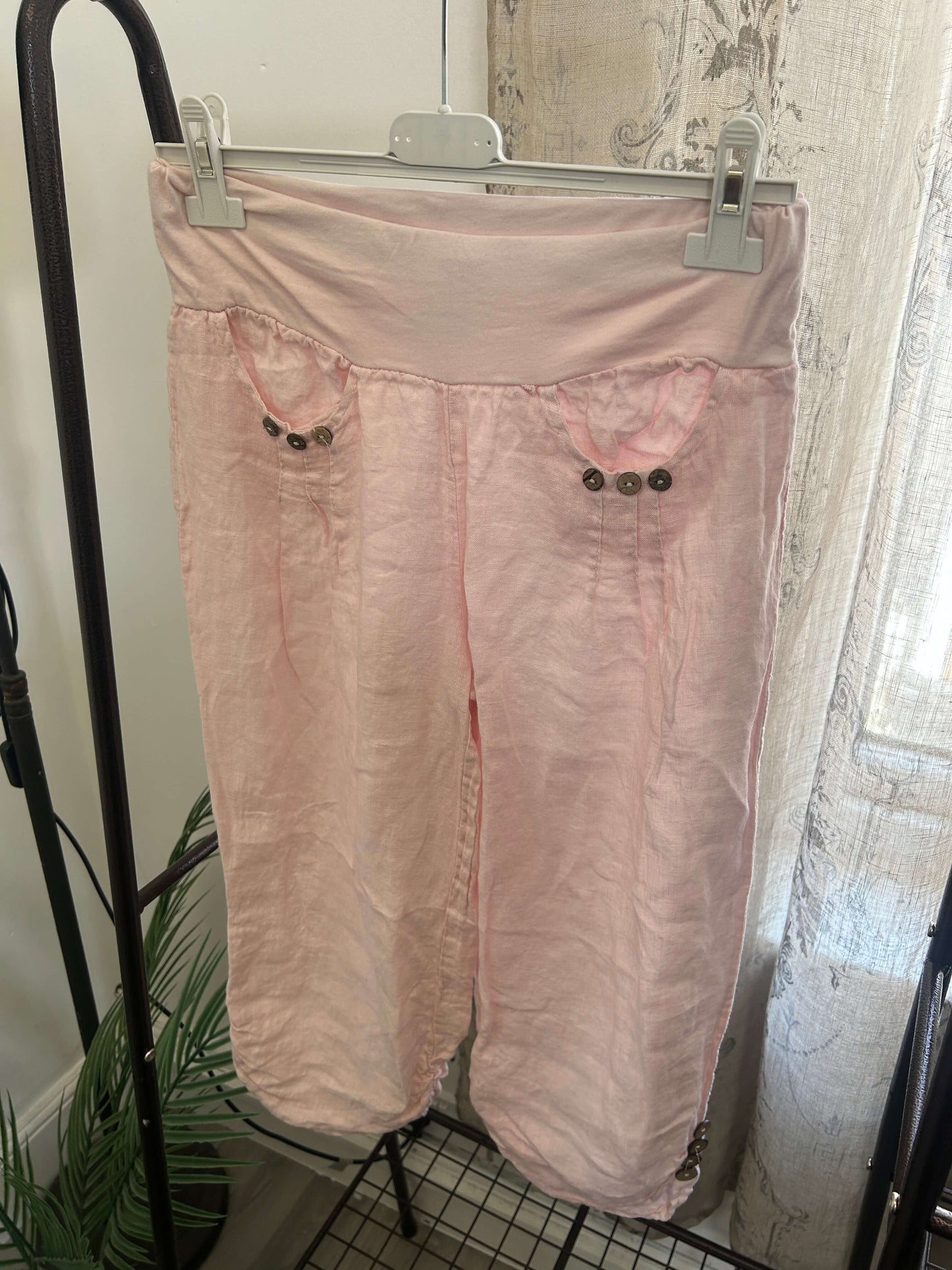 Rosie 3/4 Length Jersey Waist Trouser