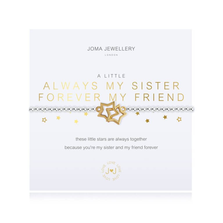 Joma Jewellery A Little 'Always My Sister' Bracelet