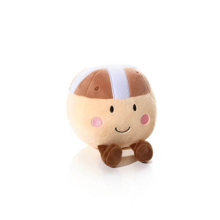 Plush Foodie Hot Cross Bun