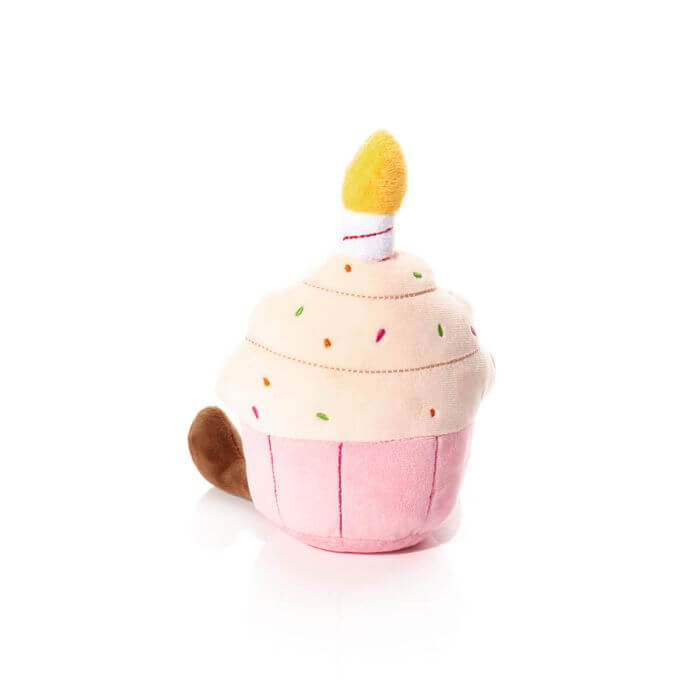 Plush Foodie Birthday Cupcake