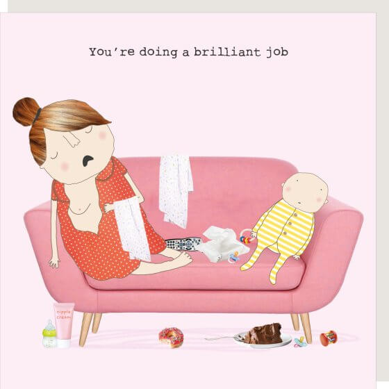 Brilliant Job Novelty Card