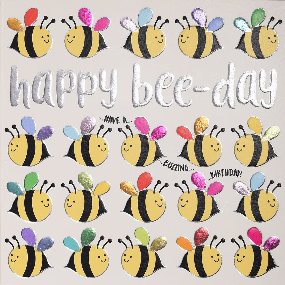 Wendy Jones-Blackett Happy Birthday Bee Day