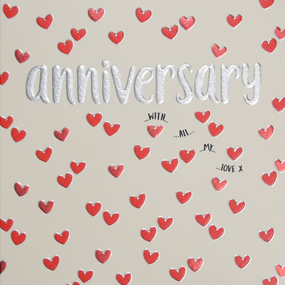 Wendy Jones-Blackett Our Anniversary Card