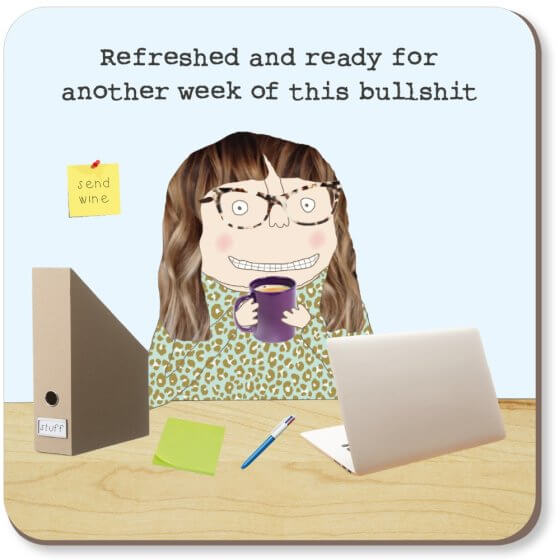 Refreshed Girl Coaster