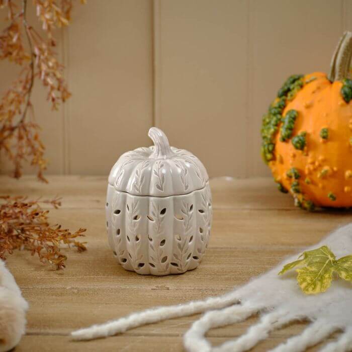 Harvest Pumpkin Ceramic Wax Melt Burner