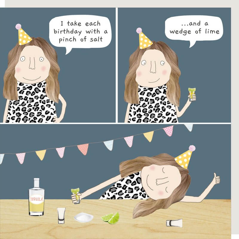Pinch Of Salt Novelty Card