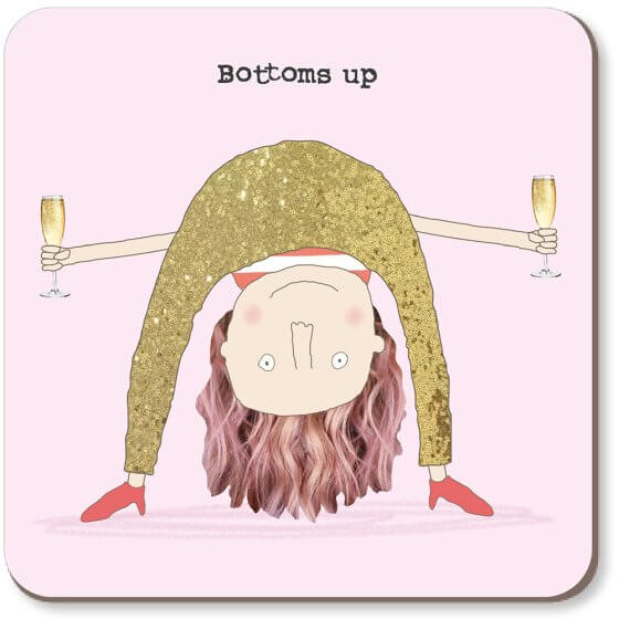 Bottoms up Coaster