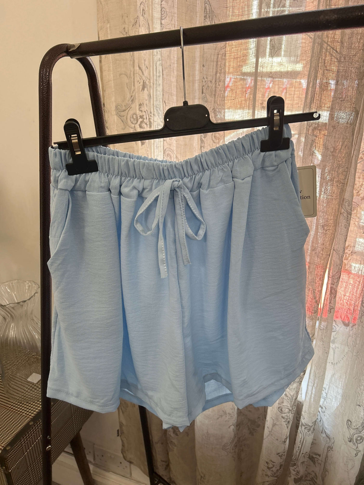 Plain Elegant Floaty Shorts