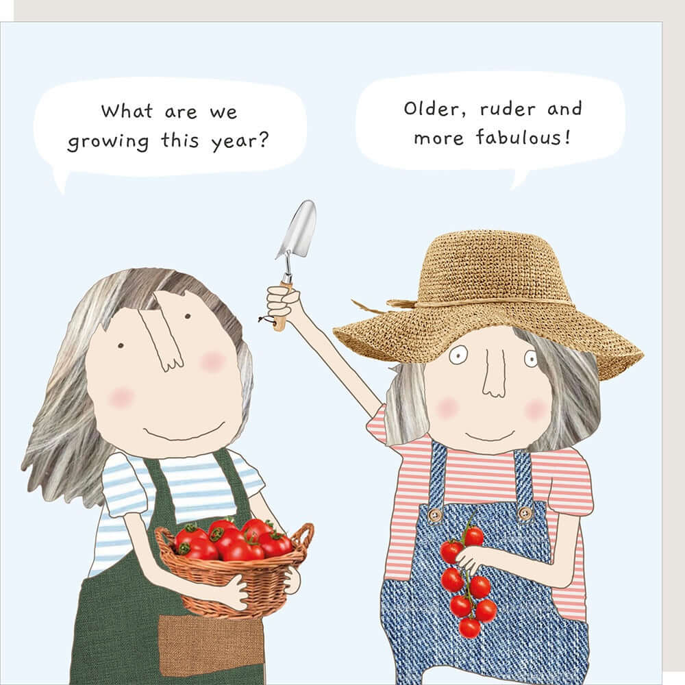 'Growing' Novelty Card
