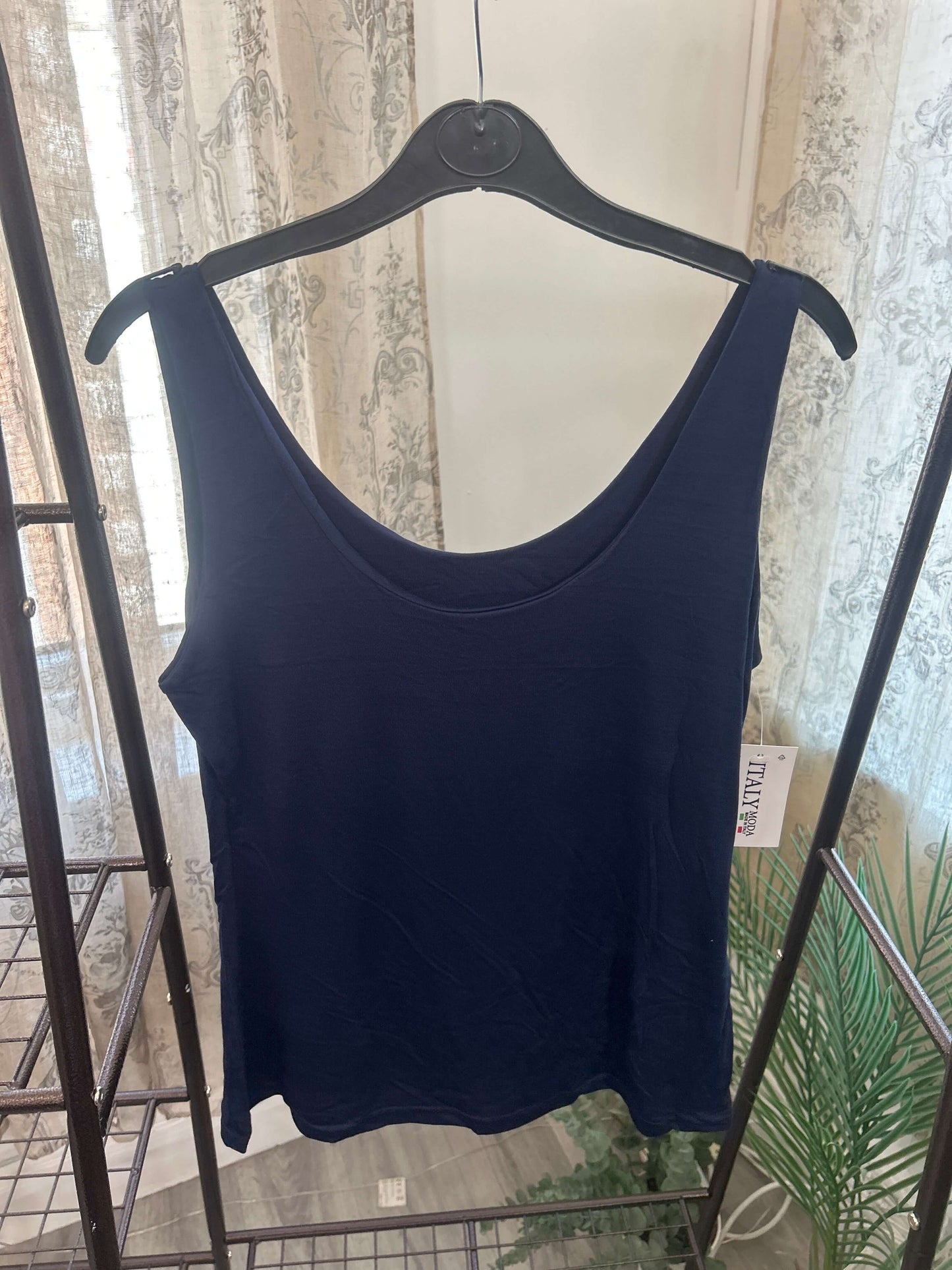 Womens Scoop Neck Vest Top