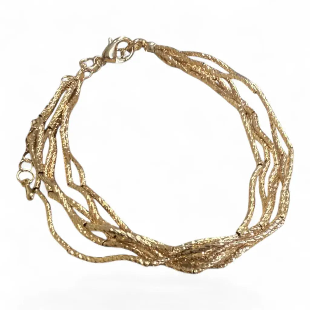 Jess & Lou - Multi-Strand Twisted Wire Bracelet