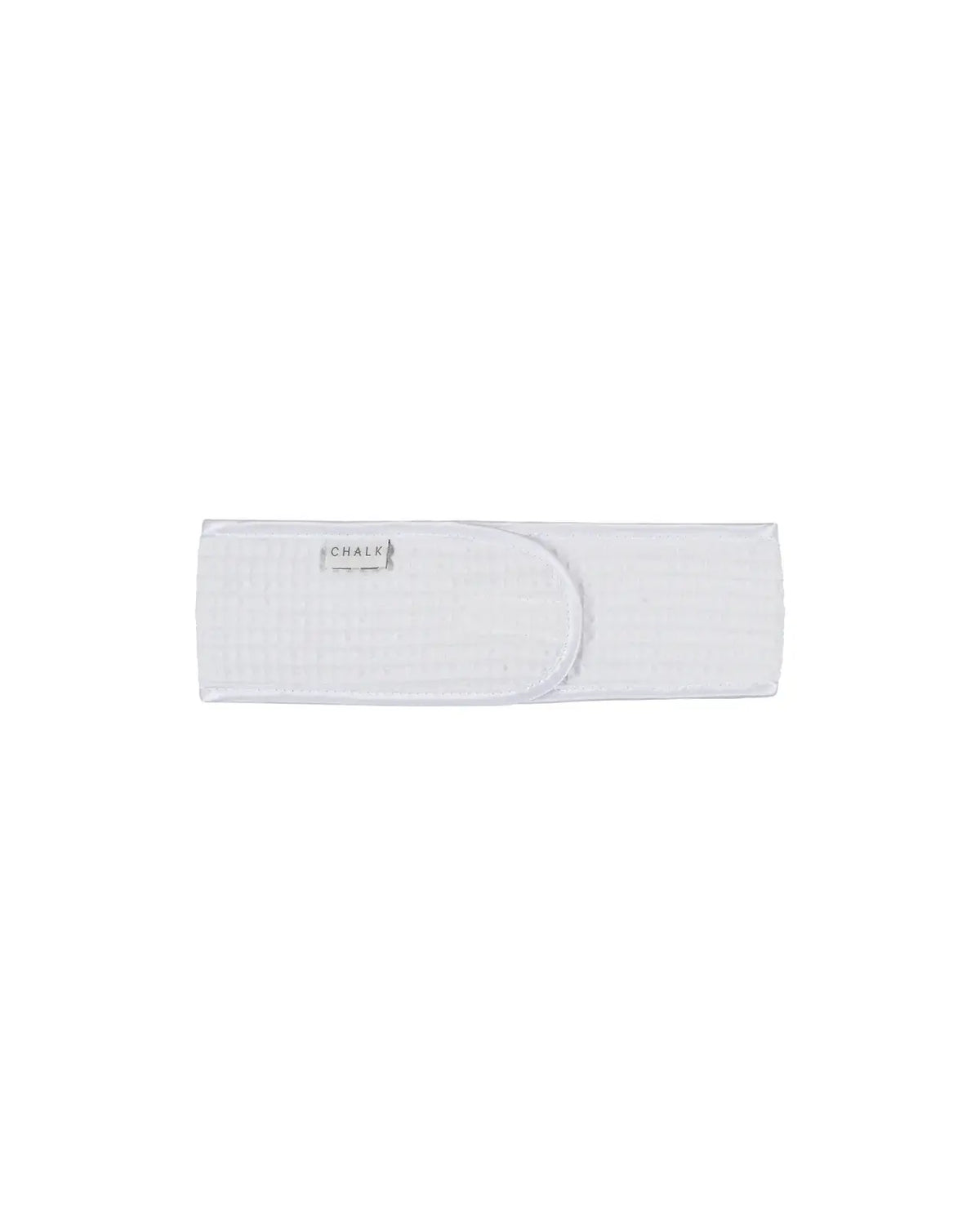 Chalk UK - Babs Waffle Headband, White