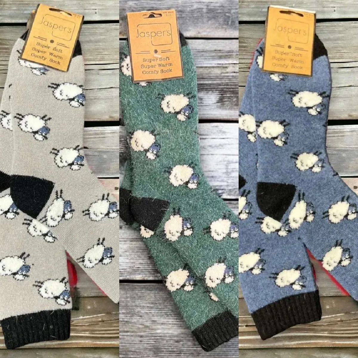 Jasper's - Soft Sheep Super Cosy Men’s Socks