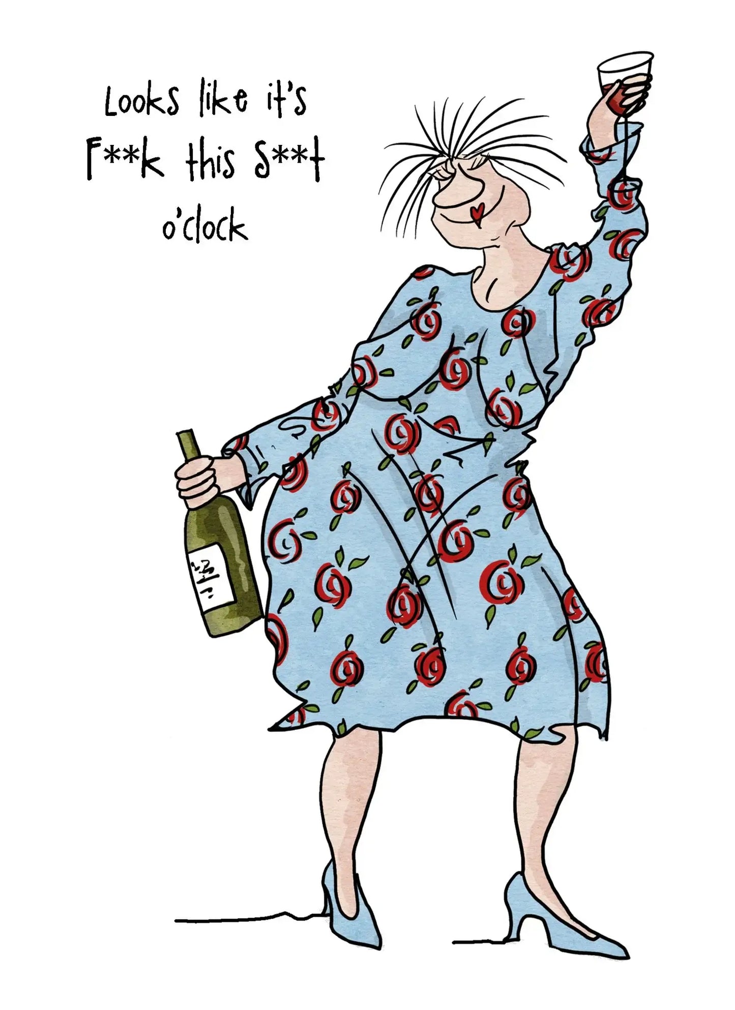 Looks like it's... Greetings card