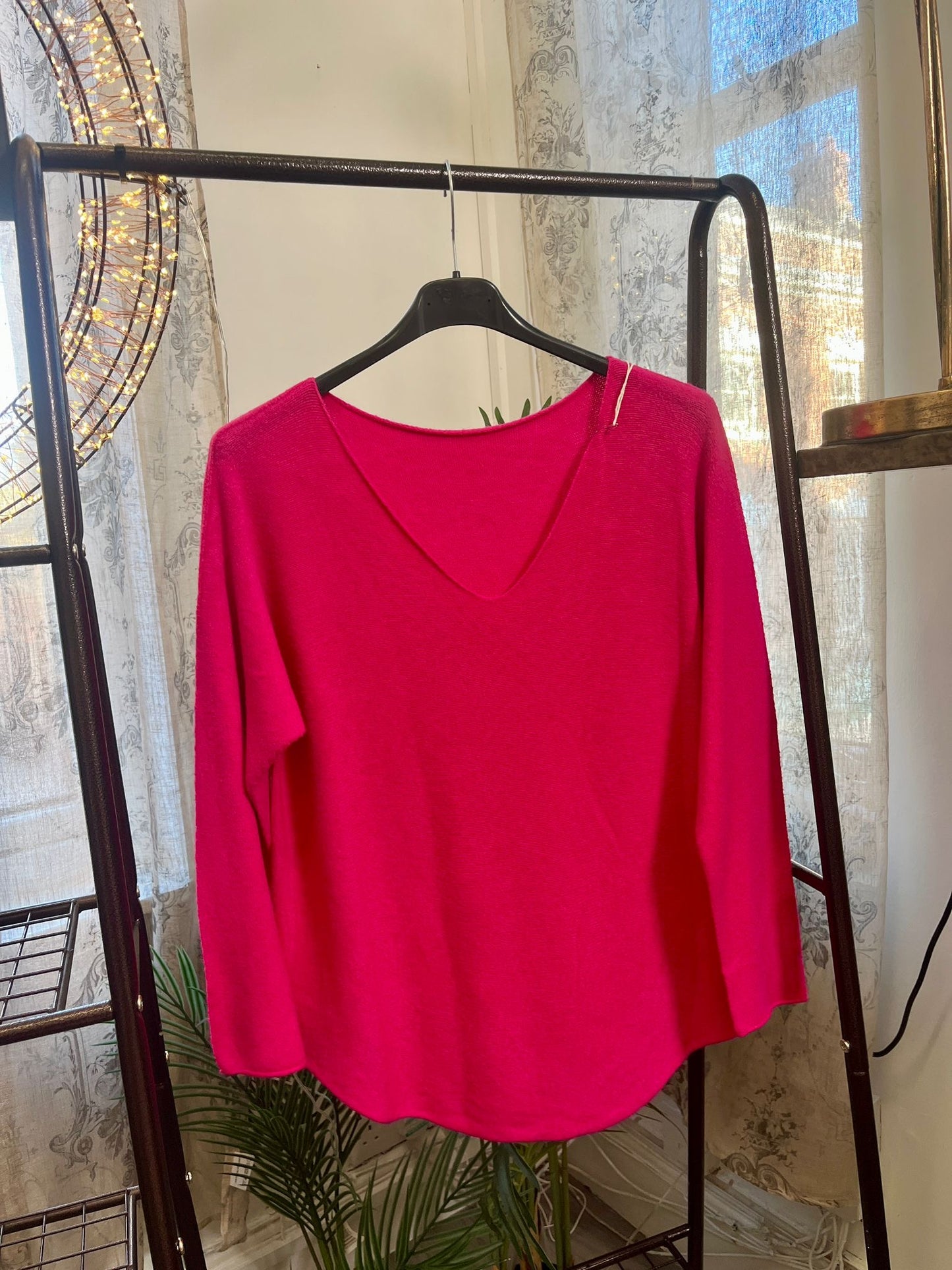 Pippa V Neck Super Soft Knit Jumper