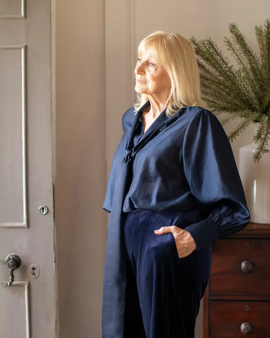 Chalk UK - Frances Shirt Navy