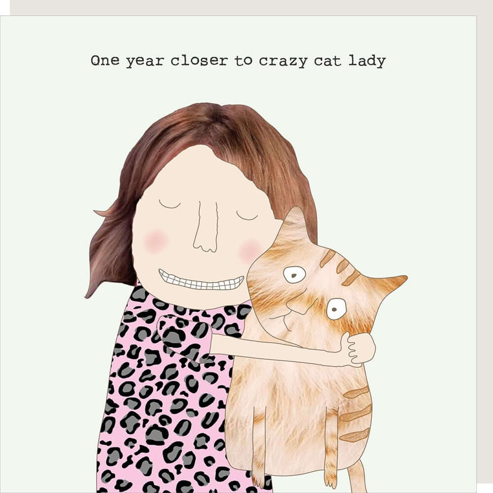 'Cat Lady' Novelty Card