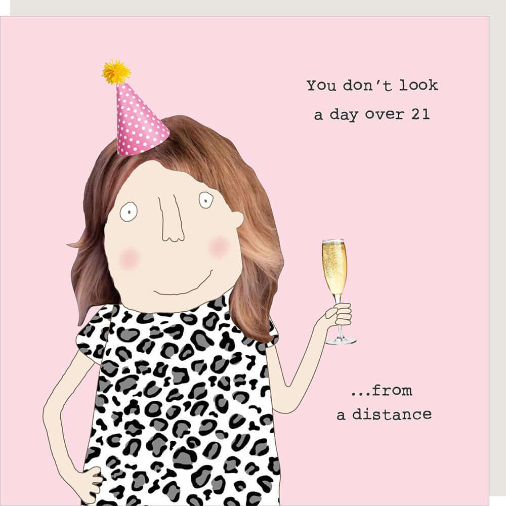 'Distance' Novelty Card