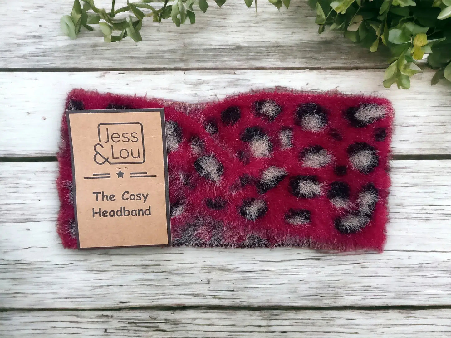 Jess & Lou - Cosy Animal Print Headband