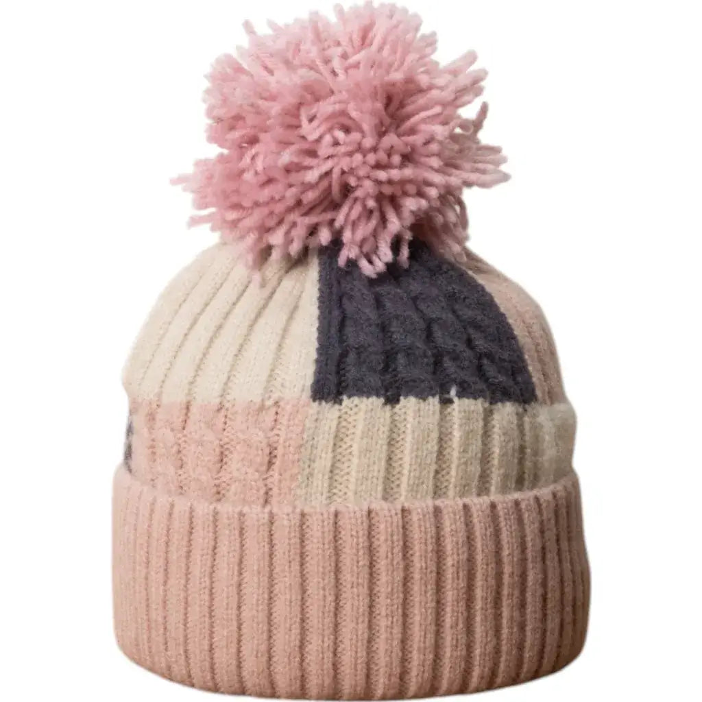 Jess & Lou - Patchwork Cosy Bobble Hat