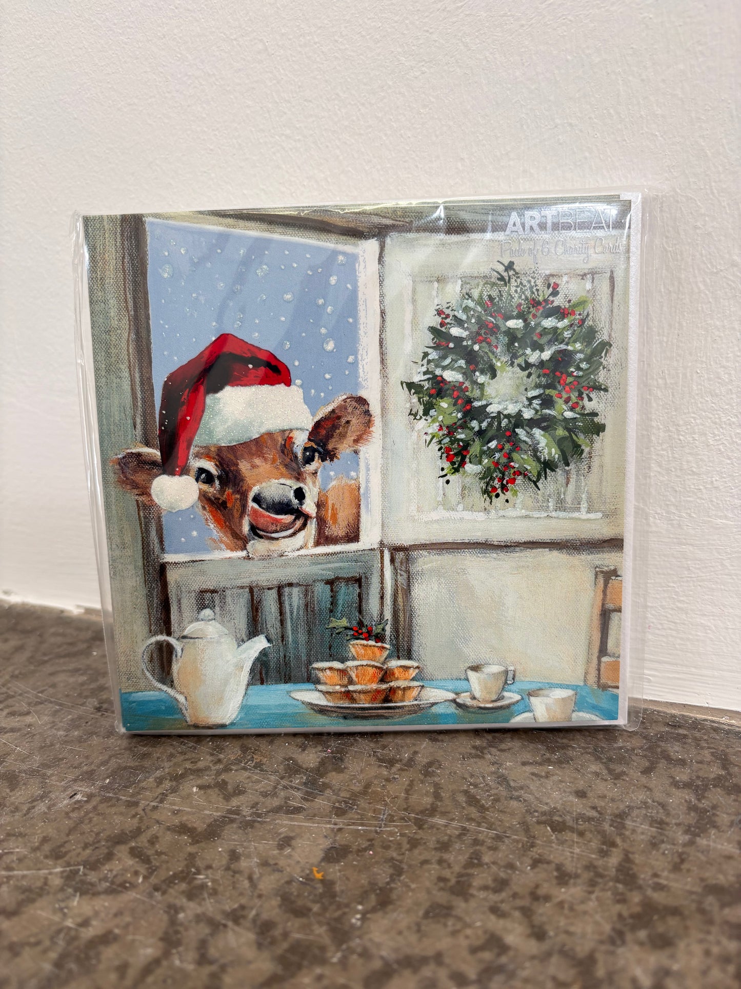 Festive Fiest Christmas Cards - Pack of 6