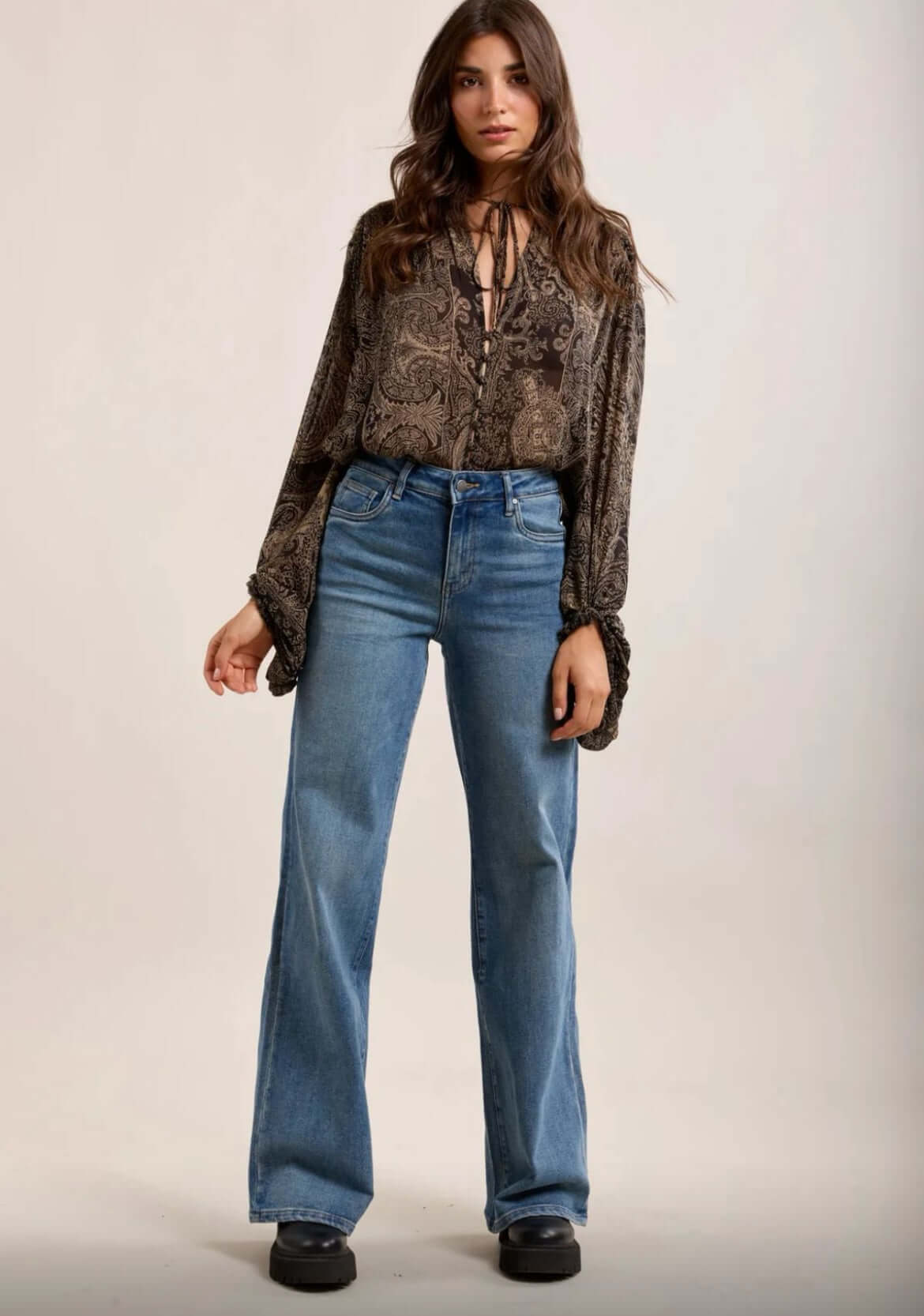 Toxik - Wide Leg Jeans
