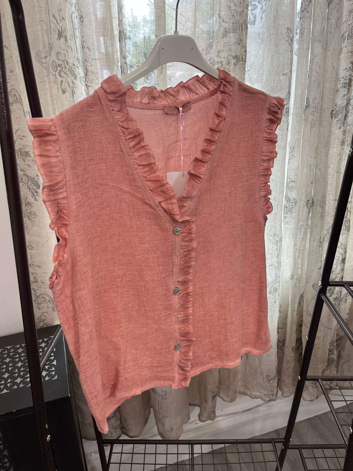 Frankie Frill Detail Vest Top
