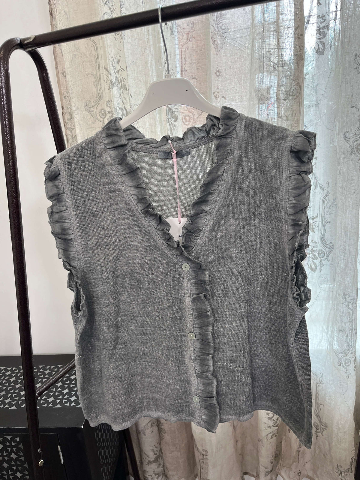 Frankie Frill Detail Vest Top