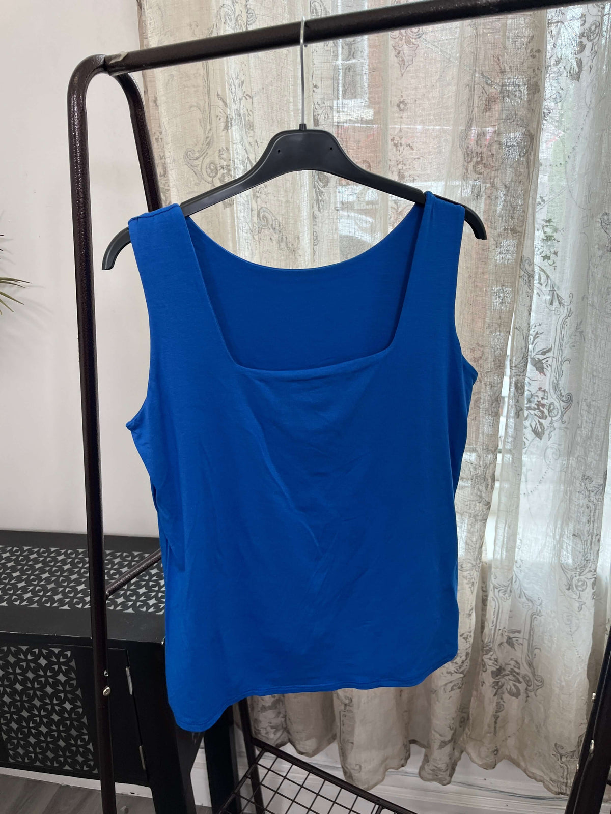Square Neck Double Lined Vest Top