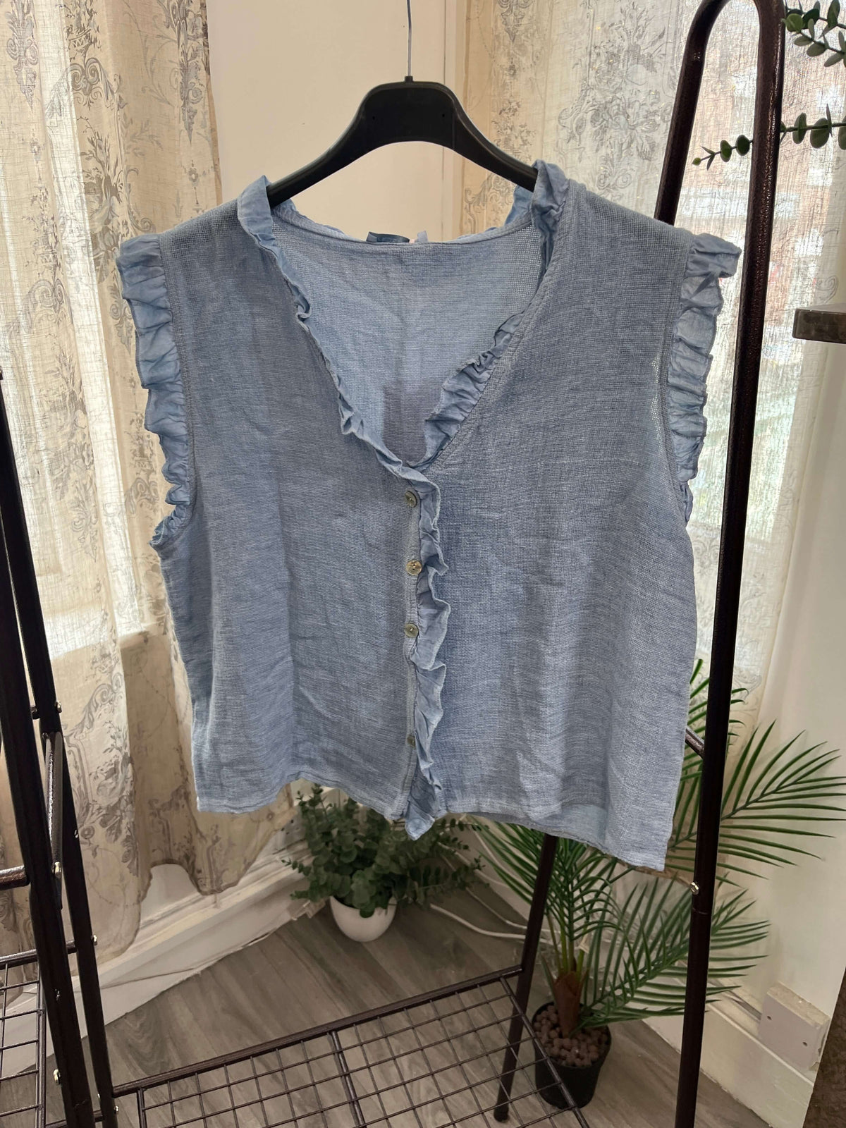 Frankie Frill Detail Vest Top