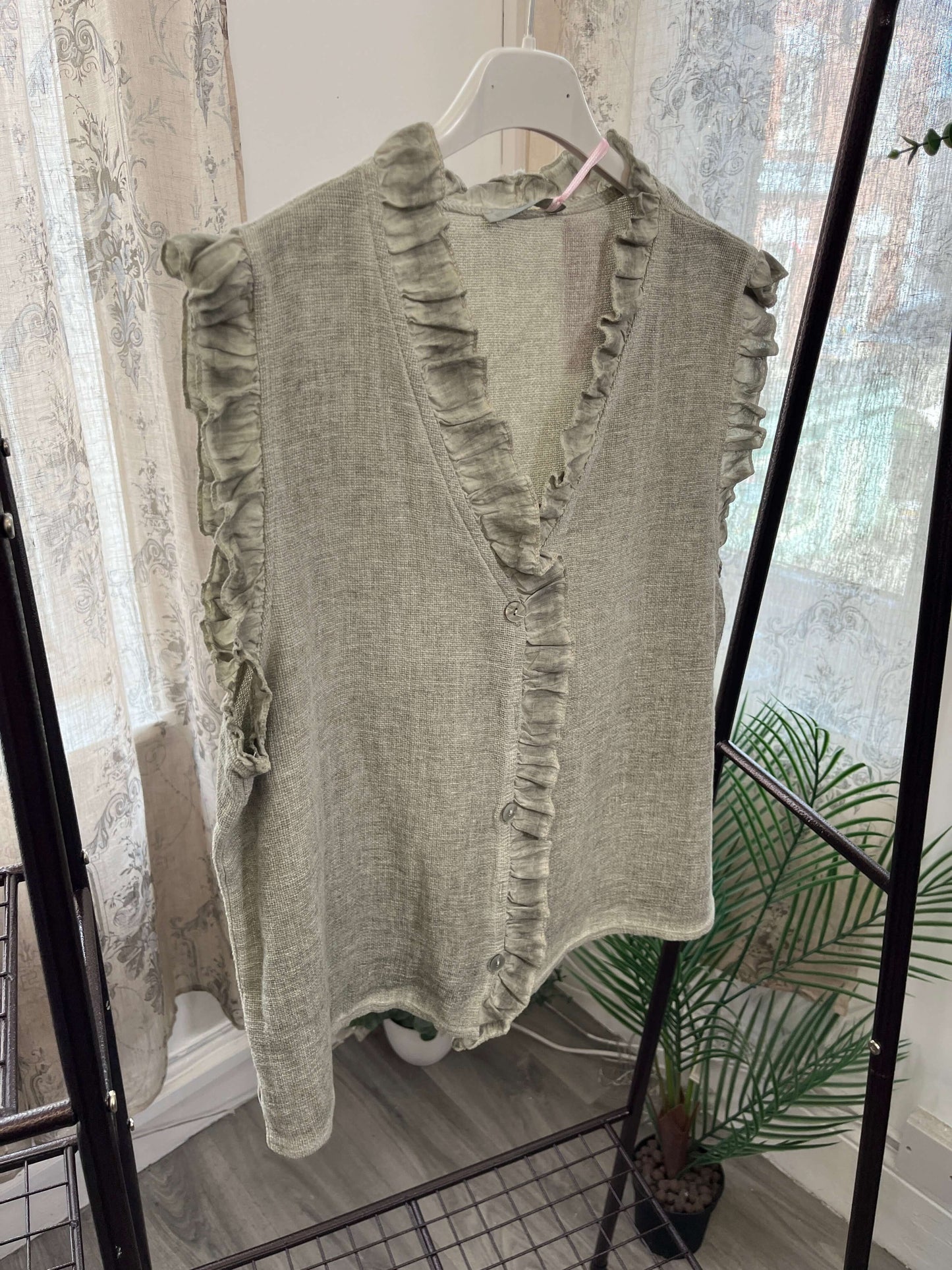 Frankie Frill Detail Vest Top