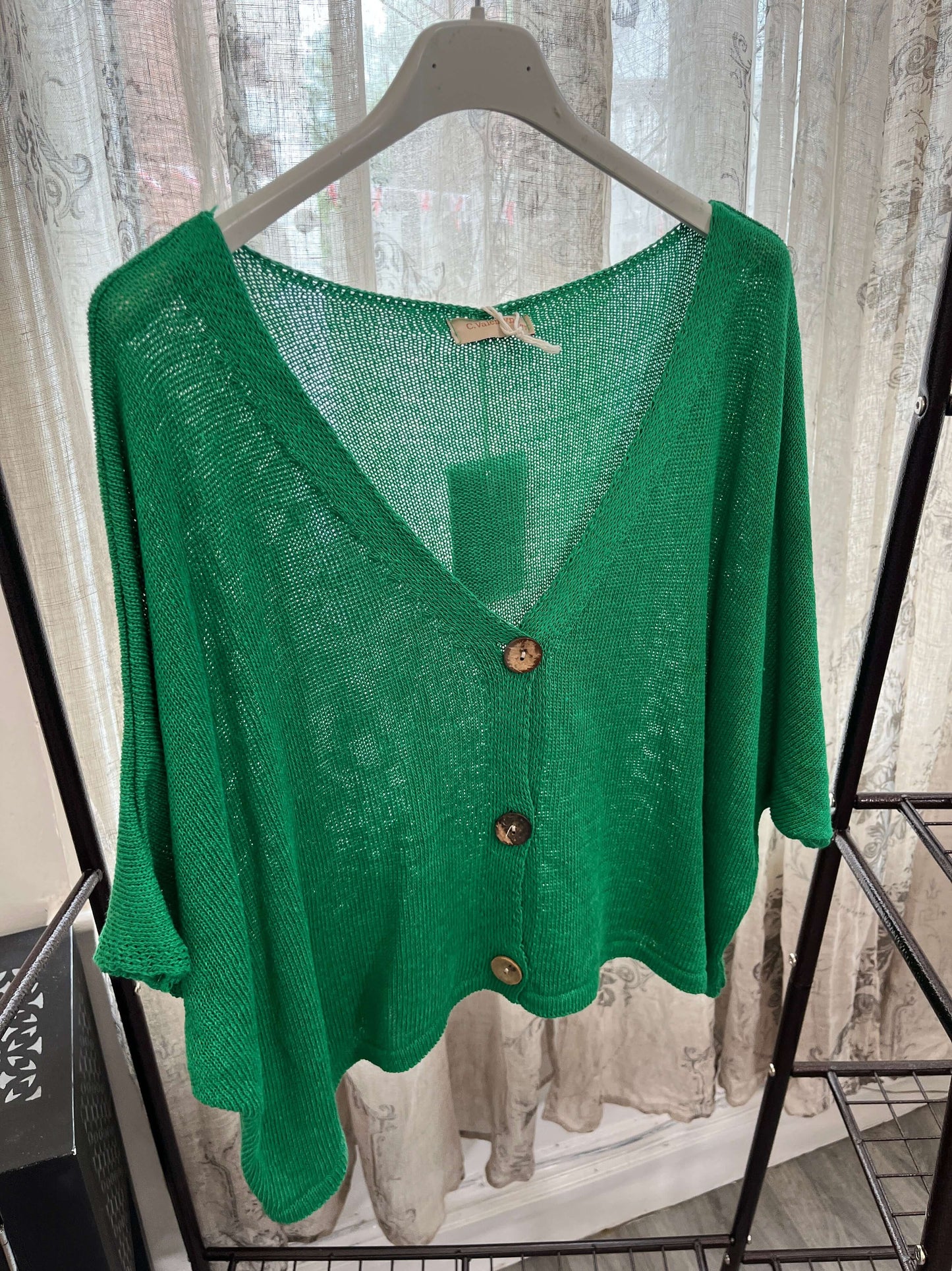Aimee Cute Button Layering Cardi