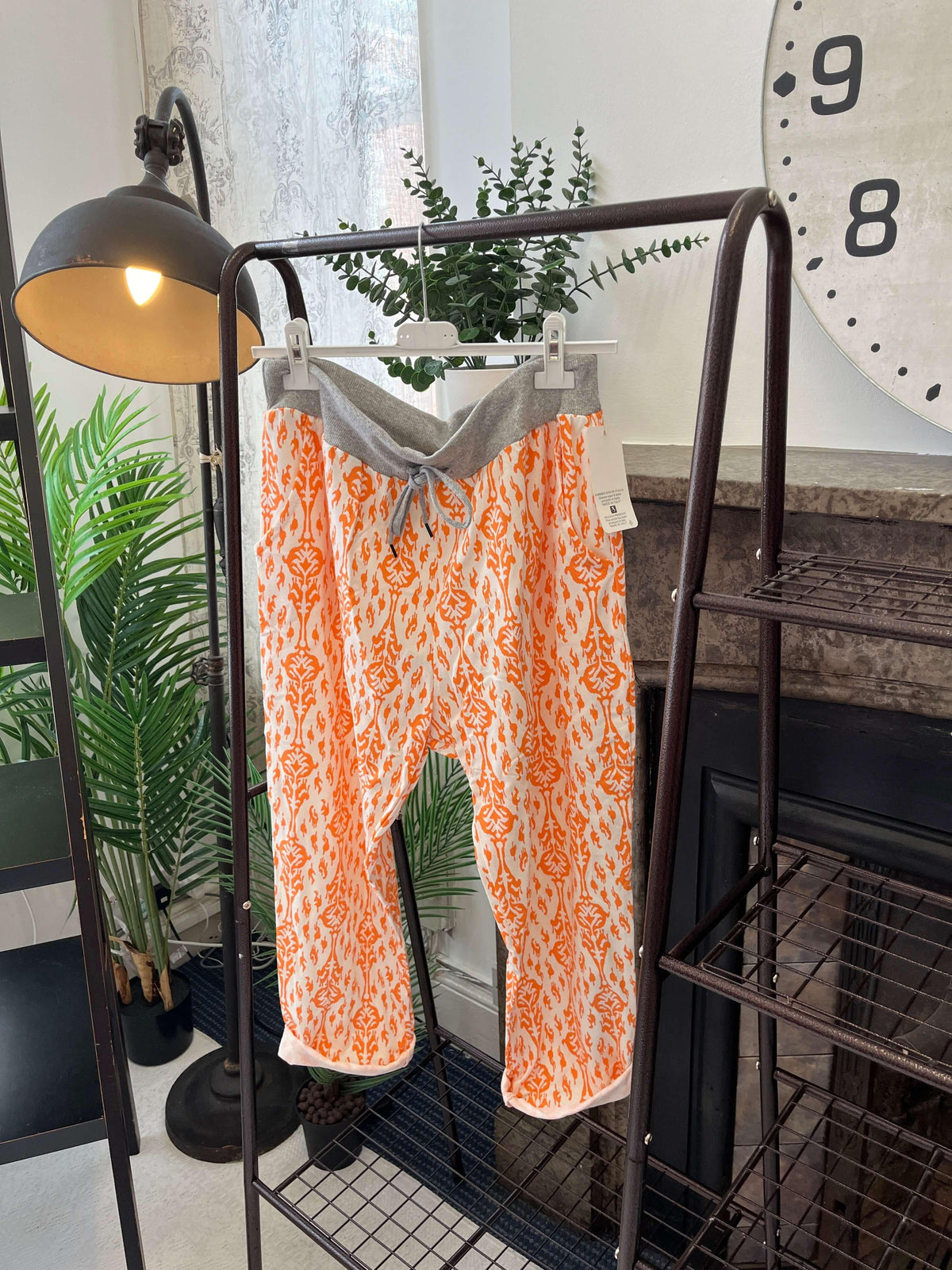 Filigree Print Jogger