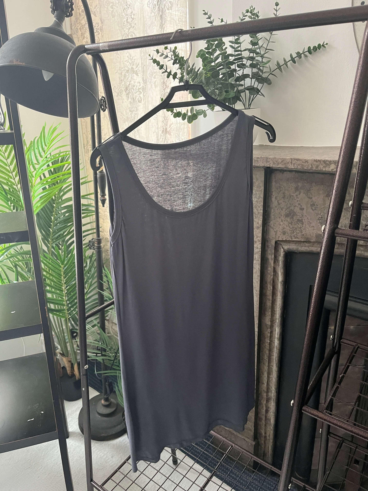 Azalea Longline Round Neck Vest Top