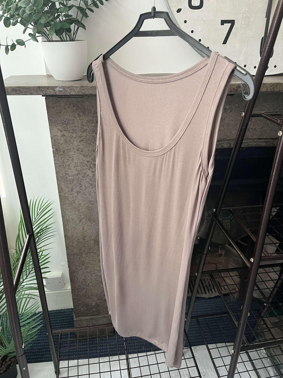 Azalea Longline Round Neck Vest Top